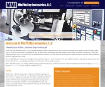 Mvii.com(Large Parts Precision Machining in Kaukauna) Screenshot