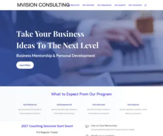 Mvisionconsultinggroup.com(MVision Consulting) Screenshot