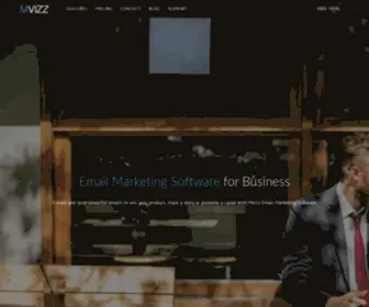 Mvizz.com(Email Marketing Software & Email Marketing Automation) Screenshot