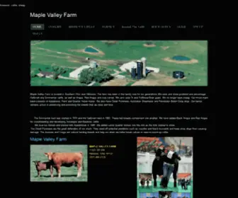 Mvlivestock.com(Maple Valley Farm) Screenshot