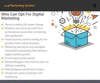 Mvmarketingsolution.in(Just another WordPress site) Screenshot