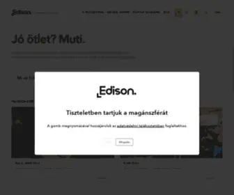Mvmedison.hu(MVM Edison) Screenshot