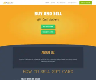 Mvoucher.in(MarketPlace Where you can Buy and Sell Gift Cards) Screenshot