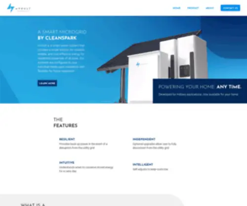 Mvoult.com(Home Microgrids) Screenshot