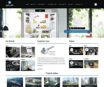 Mvpappliances.com(MVP Appliances) Screenshot