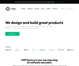 MVpfactory.co(MVP Factory) Screenshot