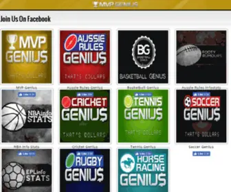 MVpgenius.com.au(MVP Genius) Screenshot