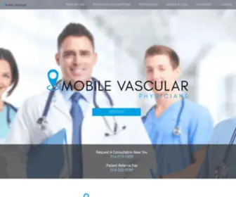 MVpmedgroup.com(Mobile Vascular Physicians) Screenshot