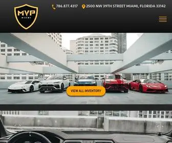 MVpmiami.com(MVP Miami) Screenshot