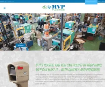 MVPplastics.com(MVP Plastics) Screenshot