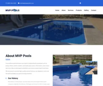 MVppoolsllc.com(Swimming Pool Service) Screenshot