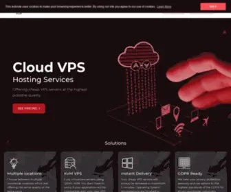 MVPS.net(Your European VPS provider) Screenshot