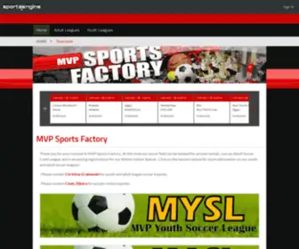 MVPsportsfactory.com(MVP Sports Factory) Screenshot