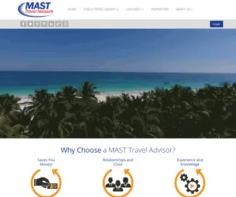 MVPtravel.com(MAST Travel Network) Screenshot