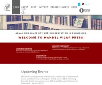 Mvpublishers.org(Mandel Vilar Press) Screenshot