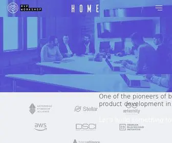MVpworkshop.co(Blockchain development and design studio) Screenshot