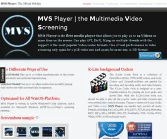 MVS4Player.com(MVS Player) Screenshot