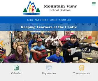 MVSD.ca(Mountain View School Division) Screenshot