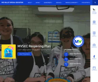 Mvse.org(Mid-Valley Special Education Cooperative) Screenshot