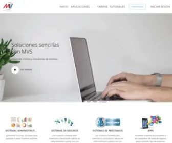Mvsoftware.com.do(Soluiones de sistemas online) Screenshot
