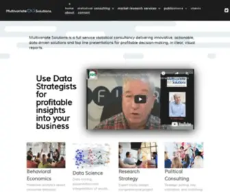 Mvsolution.com(Statistical Consulting) Screenshot