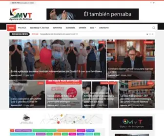 MVT.com.mx(Agencia de Noticias MVT) Screenshot