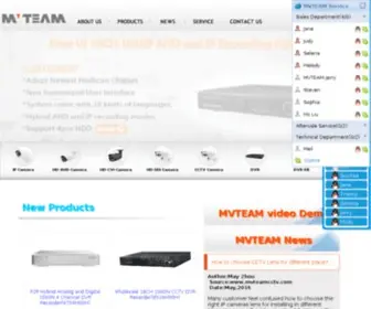 Mvteam.cn(China AHD Camera Manufactuer) Screenshot