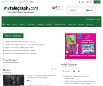 Mvtelegraph.com(MV TELEGRAPH) Screenshot