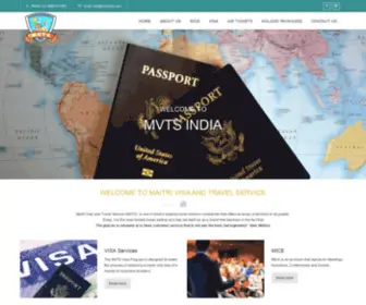 MVtsindia.com(Travel partner in Delhi) Screenshot