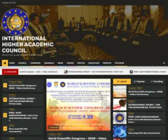 Mvus.ru(INTERNATIONAL HIGHER ACADEMIC COUNCIL) Screenshot