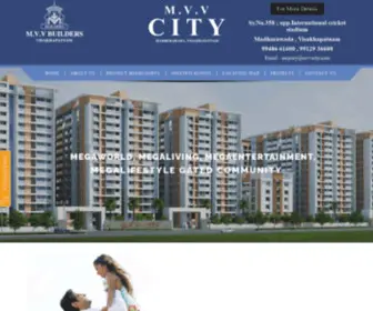 MVvcity.com(MVV Builders) Screenshot