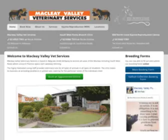 MVVS.net.au(Macleay Valley Veterinary Services) Screenshot