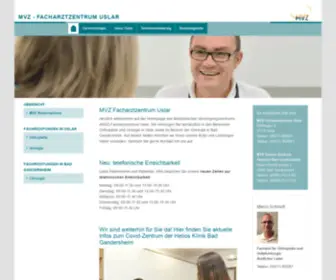 MVZ-Faz-Uslar.de(Facharztzentrum Uslar) Screenshot