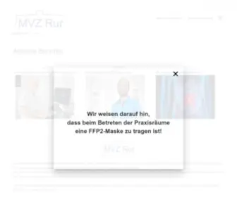 MVZ-Rur.de(Düren) Screenshot