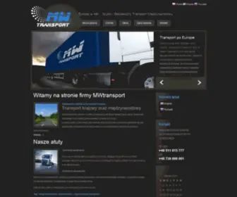 MW-Transport.pl(MW Transport) Screenshot