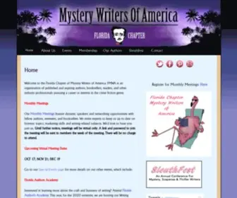 Mwaflorida.org(Mystery Writers Of America) Screenshot