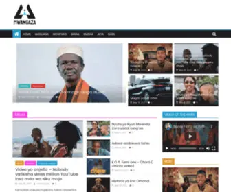 Mwangazanews.com(Habari kwa lugha ya kiswahili) Screenshot