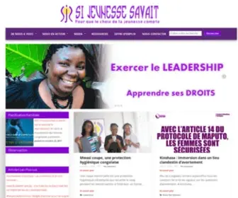 Mwasi.com(Si Jeunesse Savait / Mwasi) Screenshot