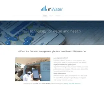 Mwater.co(Water) Screenshot