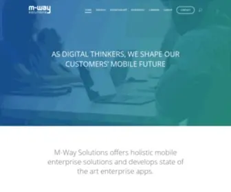 Mwaysolutions.com(Enterprise Mobility Management aus Stuttgart) Screenshot
