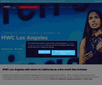 Mwcamericas.com(MWC Los Angeles 2020) Screenshot