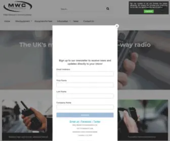 MWC.co.uk(Mike Weaver Communications) Screenshot