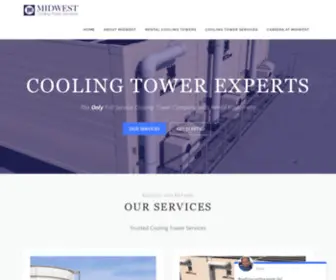 MWCTS.com(Midwest Cooling Tower Services) Screenshot