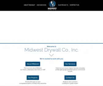 MWDW.com(Midwest Drywall Co) Screenshot