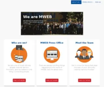 Mweb.com(Mweb) Screenshot