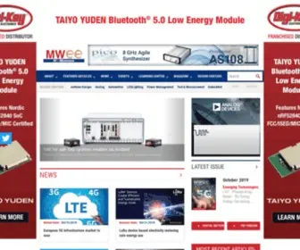 Mwee.com(Microwave Engineering Europe) Screenshot