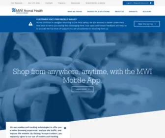 Mwiah.com(MWI Animal Health) Screenshot