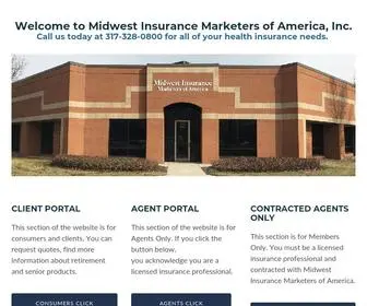 Mwima.com(Midwest Insurance Marketers of American) Screenshot