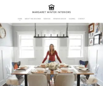 Mwinterllc.net(Margaret Winter Interiors) Screenshot