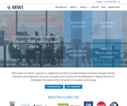 Mwi.org(Mwi) Screenshot
